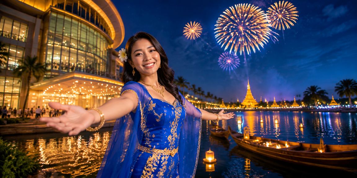 မြန်မာနိုင်ငံကစားပွဲအင်္ဂါရပ်များနှင့် ဂိမ်းဆော့နေသော လူငယ်