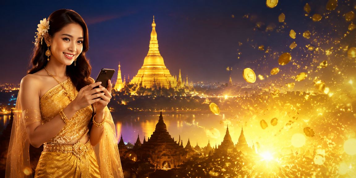 ရန်ကုန်ရွှေတော်ဘုရားအနီး စမတ်ဖုန်း ဖြင့် အားကစားဂိမ်း ဆော့နေသူများ
